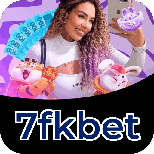 Interface do aplicativo 7fkbet mostrando jogos disponíveis no iOS e Android
